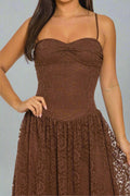 Vintage Lace Charm Dress